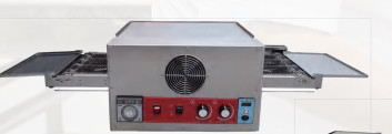 220v ο φούρνος 380v πιτσών μεταφορέων ανοίγει τη μεγάλη περιεκτικότητα