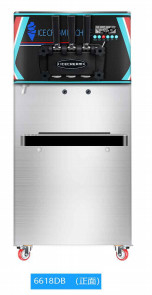 Καθολική ρόδα 220v 110v 60hz μηχανών 360°Movable παγωτού ύψους διευθετήσιμη