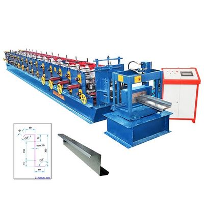 Μπλε ρόλος Ζ Purlin που διαμορφώνει τη μηχανή 10m/min για το χάλυβα χρώματος