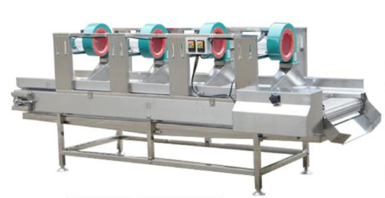 Ξηραμμένη με αέρα μηχανή 500kg/h τροφίμων σαλπίγγων για το κρέας λαχανικών φρούτων